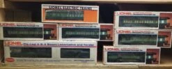 Lionel 6-CresLtd O Gauge Southern Cresent Limited 4-6-4 Steam Locomotive And 6 Passenger Car Set NOS