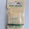 Rite Wey 6217R HO Scale Thin Weights - LBF Boeing Aircraft Flat Car - NOS