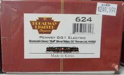 BLI 624 HO Scale GG1 Electric Brunswick Single Stripe PRR 4868 DCC QSI Sound - Like New USED