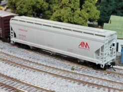 Three Notch Rail HO Scale ACF Covered Hopper Allegheny Midland AM 2022 Release Kit #'s Vary