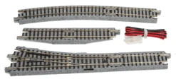Kato 20-221 N Scale UniTrack #4 Remote Right-Hand Turnout
