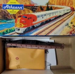 Athearn 1356 HO Scale 40' Flat Car (Blue Box Kit) Southern 116047 - NOS