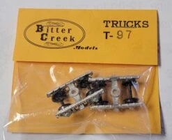 Bitter Creek T-97 HOn3 Trucks 1 Pair - NOS