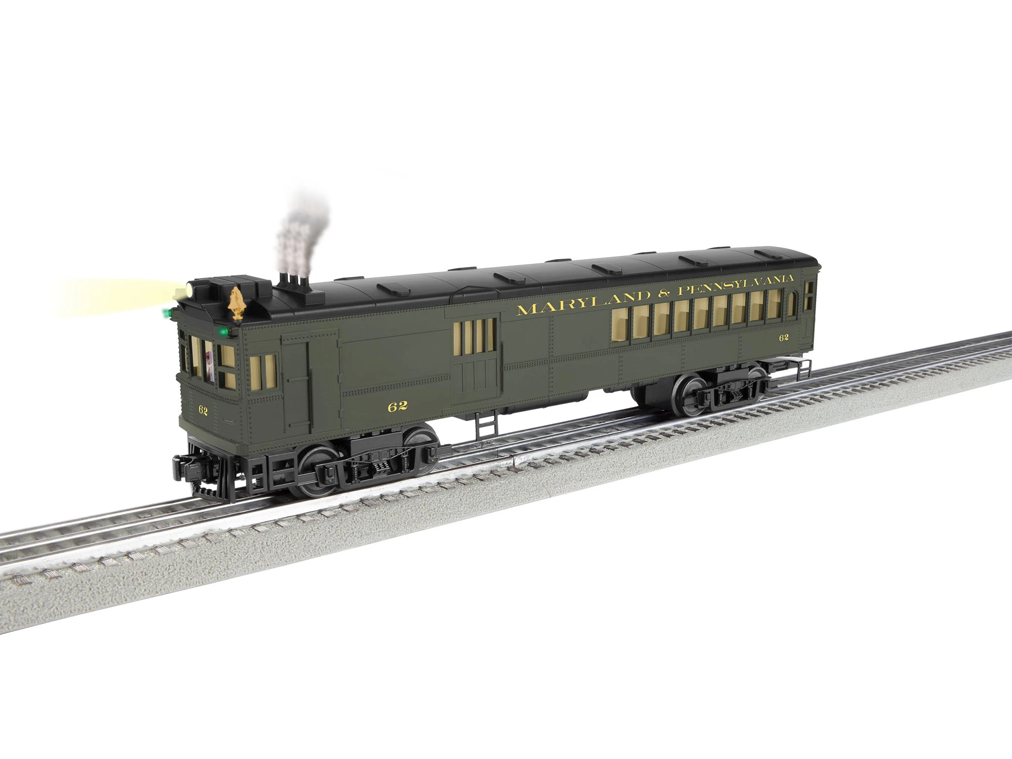 Lionel 2235070 O Gauge LionChief 2.0 Maryland & Pennsylvania MPA 62 Doodlebug