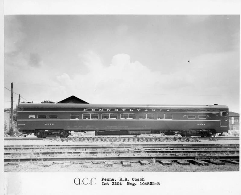 Walthers Proto 920-9769 HO Scale 85' ACF P85b Coach Pennsylvania PRR 4046 (Deluxe 2)