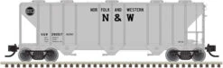 Atlas 50003309 N Scale PS 4000 Covered Hopper Norfolk & Western N&W 290517