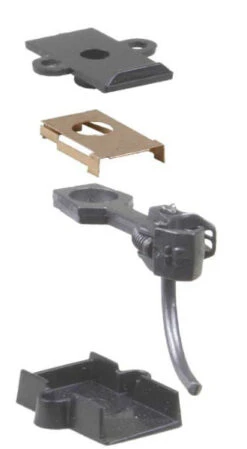 Kadee HO Scale #58 "Scale" Metal Coupler - Medium (9/32") Centerset Shank (2 Pair)