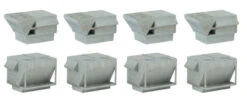 Walthers Cornerstone 933-4077 HO Scale Rooftop Or Ground HVAC Units