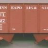 Accurail 2524 HO Scale 55 Ton 2 Bay Open Hopper Kit Minneapolis & St. Louis M&StL - NOS