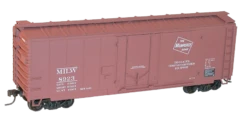 Accurail 3124 HO Scale 40' Plug Boxcar Kit Milwaukee Road MILW - NOS