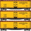 Accurail 4850 HO Scale 40' Wood Reefer Kit 3 Pack Lackawana LRX - NOS