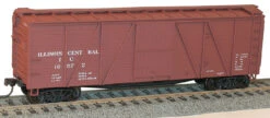 Accurail 7208 HO Scale 40' Single Sheath Boxcar Kit Illinois Central IC - NOS