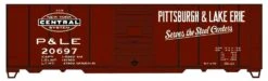Accurail 81111 HO 40' Steel Boxcar Pittsburgh And Lake Erie P&LE Kit