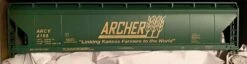 Accurail HO Scale ACF Covered Hopper Archer Grain 2020 Release Kit