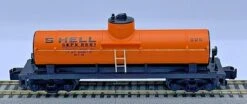 American Flyer 6-48405 S Gauge Single Dome Tank Car Shell SHPX 8681 (Orange 625) - NOS