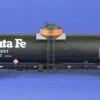 American Limited Models 1816 HO Scale GATC Welded Tank Car Santa Fe (Orange Journal Oil) ATSF 98057