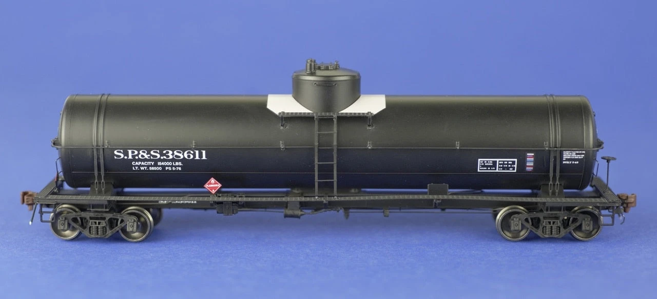 American Limited Models 1859 HO Scale GATC Welded Tank Car Spokane Portland & Seattle SP&S 38611