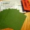 American Model Builders 380 HO Scale Green Universal Window Shades For Walthers Or Brancline
