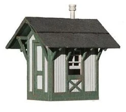 American Model Builders LaserKIT 187 HO Scale PRR Standard Watch Box 1879