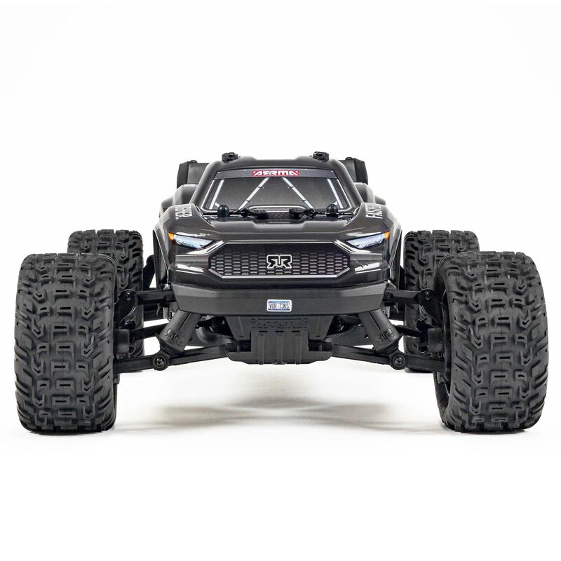 ARRMA ARA4105SV4T2 VORTEKS BOOST 4X2 Mega 1/10 RTR 2WD Stadium Truck Gun Metal - Charger/Battery - Image 2