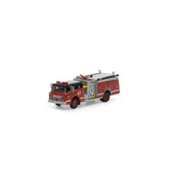 Athearn 10299 N Scale Ford C Canopy Cab Pumper Fire Truck Chicago #47