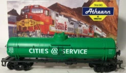 Athearn 1585 HO Scale Single Dome Tank Car (Blue Box Kit) Cities Service CSOX 2545 - NOS
