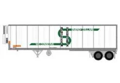 Athearn 16069 HO Scale 40' Fruehauf Z-Van Reefer Trailer Intermodal Systems IMSZ 470167