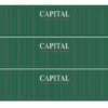 Athearn 16386 HO Scale 40' Low Cube Container Capital CLHU 3 Pack #2