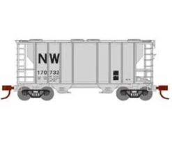 Athearn 17054 N Scale PS-2 2600 Covered Hopper Norfolk & Western N&W 170732