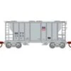Athearn 17064 N Scale PS-2 2600 Covered Hopper Union Pacific UP 1353