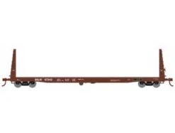Athearn 17075 HO Scale 60' Bulkhead Flatcar Milwaukee Road MILW 67242