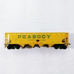 Athearn 1756 HO Scale 3 Bay Open Hopper (Blue Box Kit) Peabody PSL 6671 - NOS