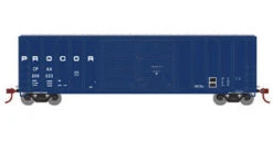 Athearn 17577 N Scale 50' FMC Double Door Boxcar Procor CPAA 208023