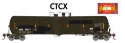 Athearn 18039 N Scale 30,000 Gallon Ethanol Tank Car CTCX 3 Pack #3 (Primed For Grime)
