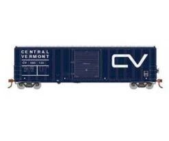 Athearn 18699 HO Scale 50' FMC 5347 Boxcar Central Vermont CV 600138