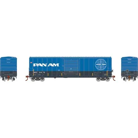 Athearn 18702 HO Scale 50' FMC 5347 Boxcar Pam Am Railways MEC 31578 - Image 2