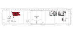 Athearn 18828 N Scale 50' PS-1 Plug Door Boxcar Lehigh Valley LV 7051
