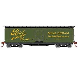 Athearn 24030 N Scale 40' Pfaudler Milk Car Reid Ice Cream RICX 102
