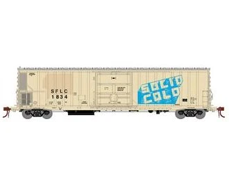 Athearn 24617 N Scale FGE 57' Mechanical Reefer Ex-FGE / Santa Fe Leasing SFLC 1834
