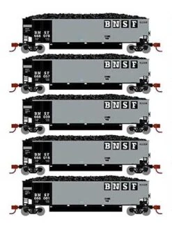 Athearn 25067 N Scale BethGon Coalporter BNSF 5 Pack #1