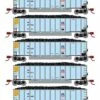 Athearn 25084 N Scale BethGon Coalporter Union Pacific UP 5 Pack #1