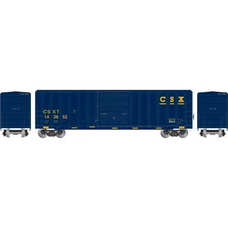 Athearn 25463 N Scale 50' FMC 5347 Boxcar CSXT 142652 - Image 2