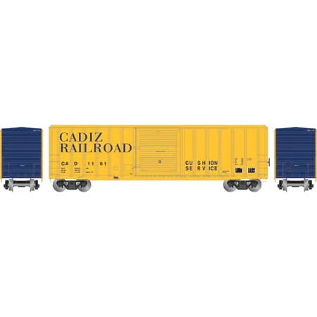 Athearn 25469 N Scale 50' FMC 5347 Boxcar Cadiz Railroad CAD 1101 - Image 2