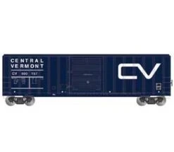 Athearn 25474 N Scale 50' FMC 5347 Boxcar Central Vermont CV 600157