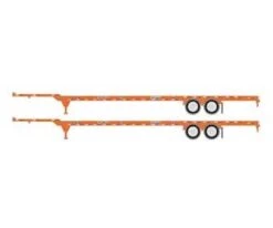 Athearn 26033 HO Scale 53' Container Chassis BNSF Railway 2 Pack
