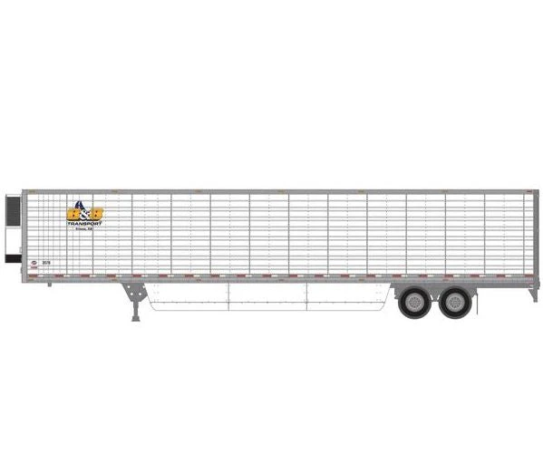 Athearn 26752 HO Scale 53' Utility Reefer Trailer B&B Transport 2078