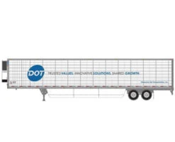 Athearn 26762 HO Scale 53' Utility Reefer Trailer DOT Foods 3754