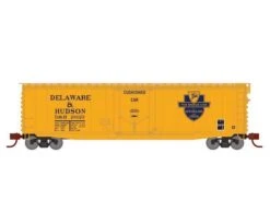 Athearn 2847 N Scale 50' PS-1 Plug Door Boxcar Delaware & Hudson D&H 28123