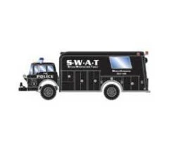 Athearn 29473 HO Scale Ford C Rescue Truck County SWAT Command 100