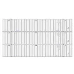 Athearn 40129 HO Scale 53' Stoughton Intermodal Container Schneider National SNLU 3 Pack #2
